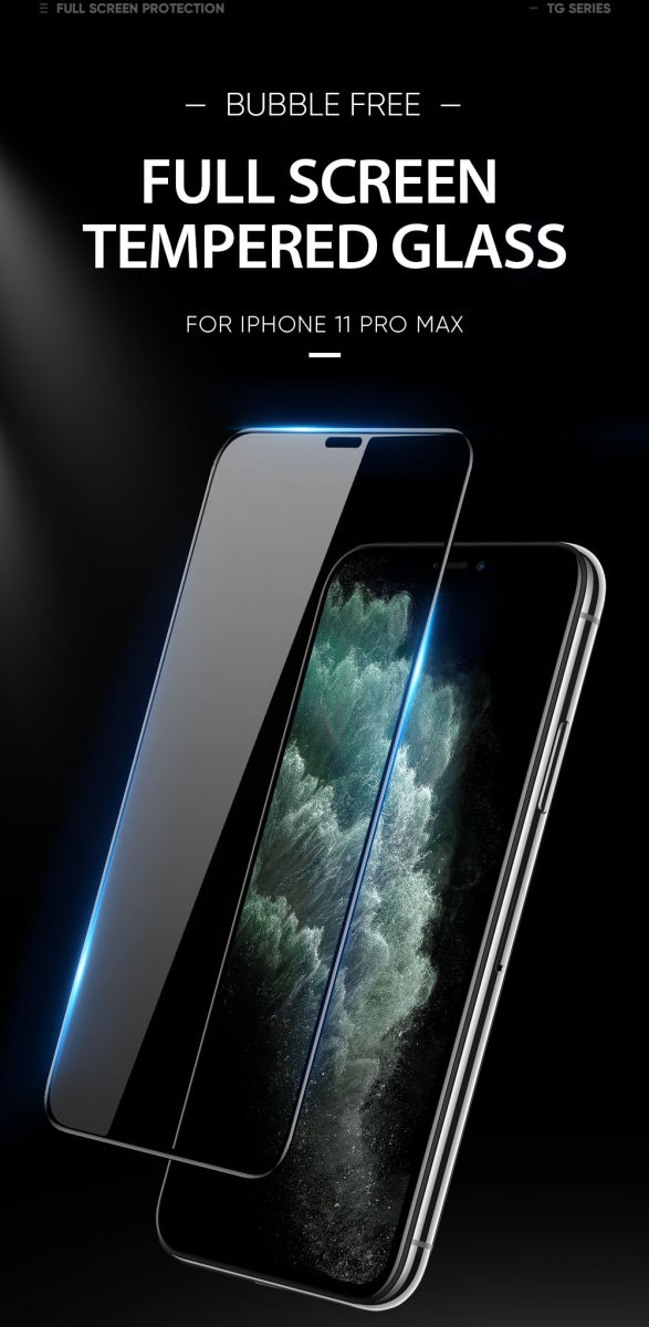 Dux Ducis Apple iPhone 11 Pro Max Tempered Glass Screen Protector afbeelding 4