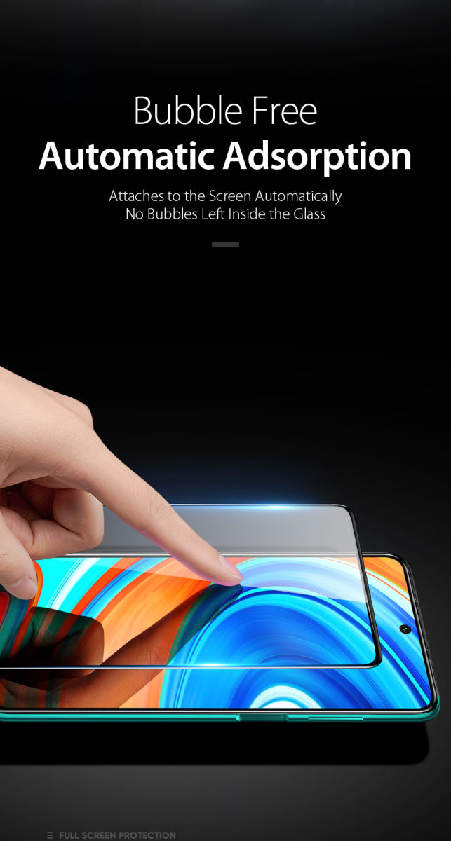 Dux Ducis Xiaomi Redmi Note 9S / 9 Pro Tempered Glass Screen Protector afbeelding 7
