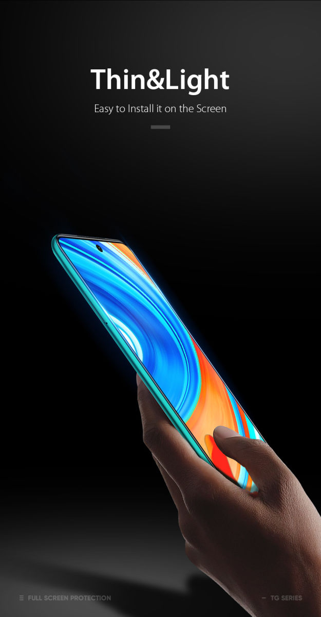 Dux Ducis Xiaomi Redmi Note 9S / 9 Pro Tempered Glass Screen Protector afbeelding 13