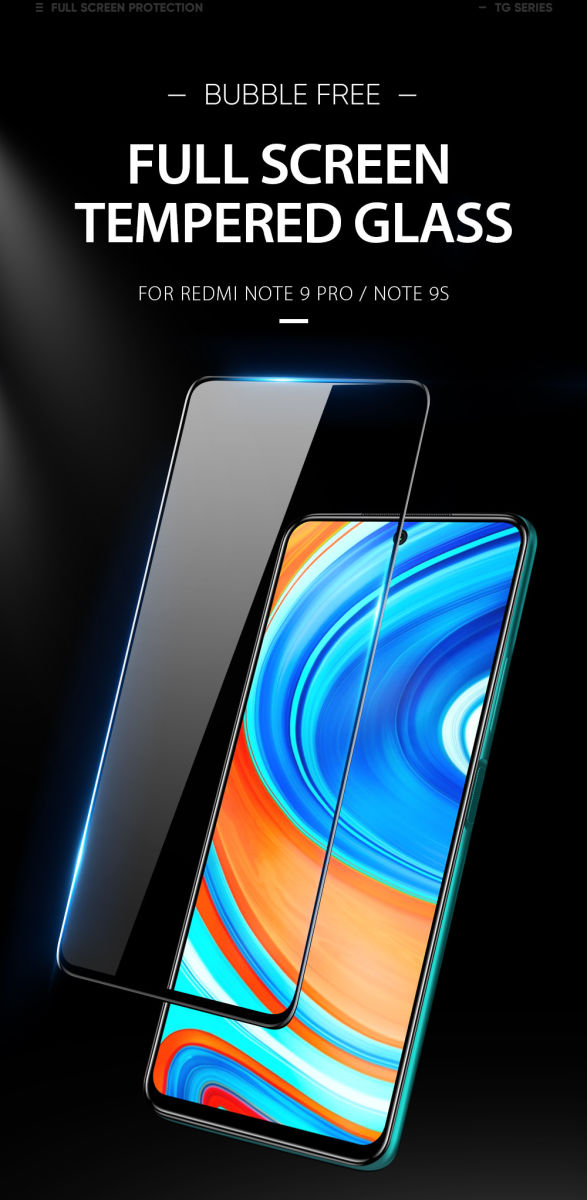 Dux Ducis Xiaomi Redmi Note 9S / 9 Pro Tempered Glass Screen Protector afbeelding 10