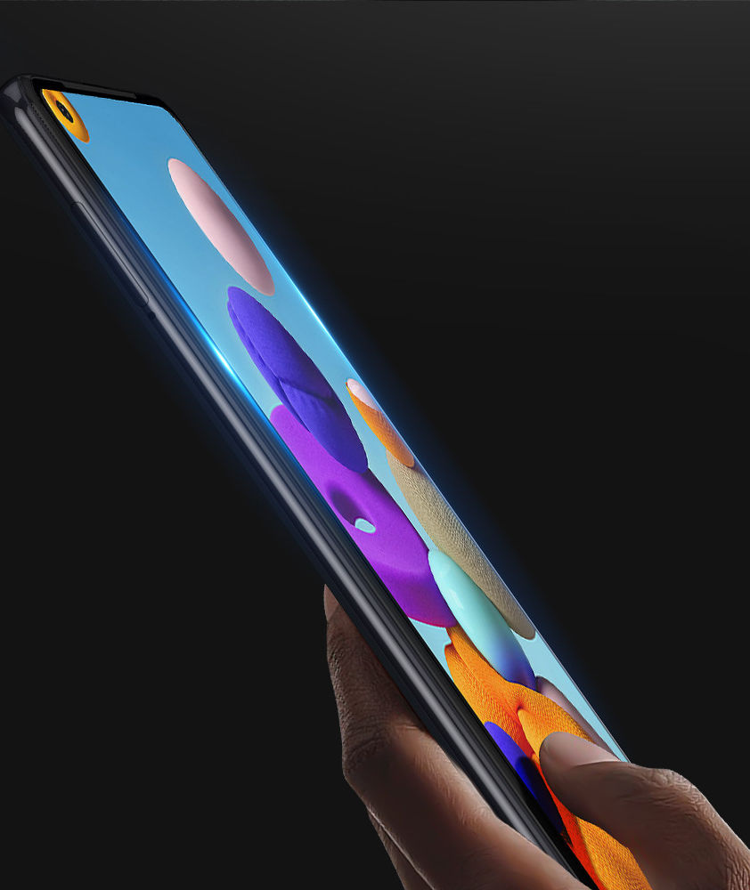 Dux Ducis Samsung Galaxy A21S Tempered Glass Screen Protector afbeelding 2