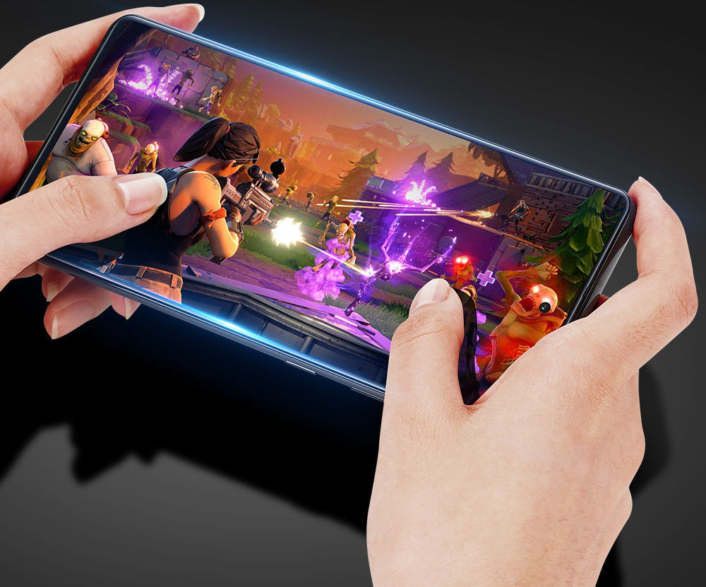 Dux Ducis Samsung Galaxy S10 Lite Tempered Glass Screen Protector afbeelding 4