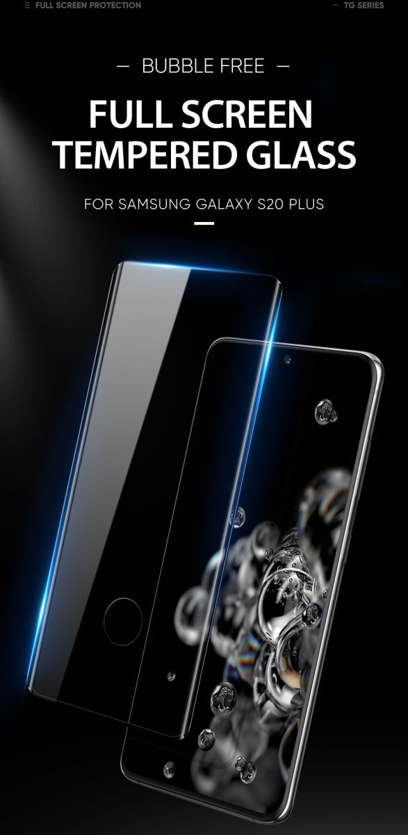 Dux Ducis Samsung Galaxy S20 Plus Tempered Glass Screen Protector afbeelding 9