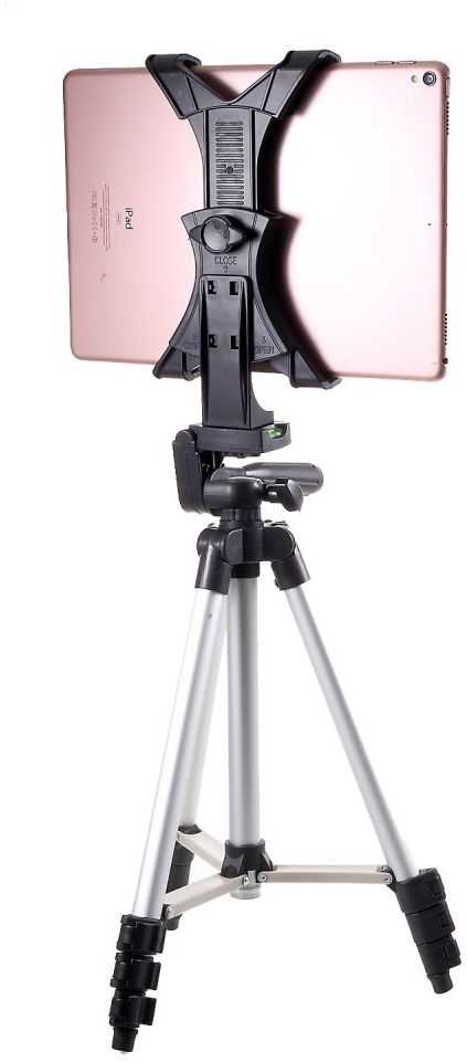 Universele Verstelbare Tripod Standaard voor Tablet/iPad afbeelding 3