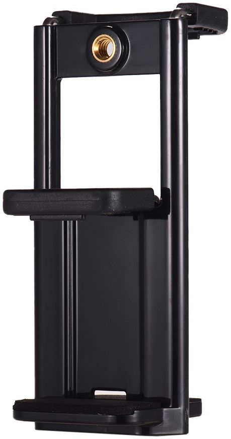 Telefoon en Tablet Houder Adapter voor Tripod en Selfiestick Zwart afbeelding 7