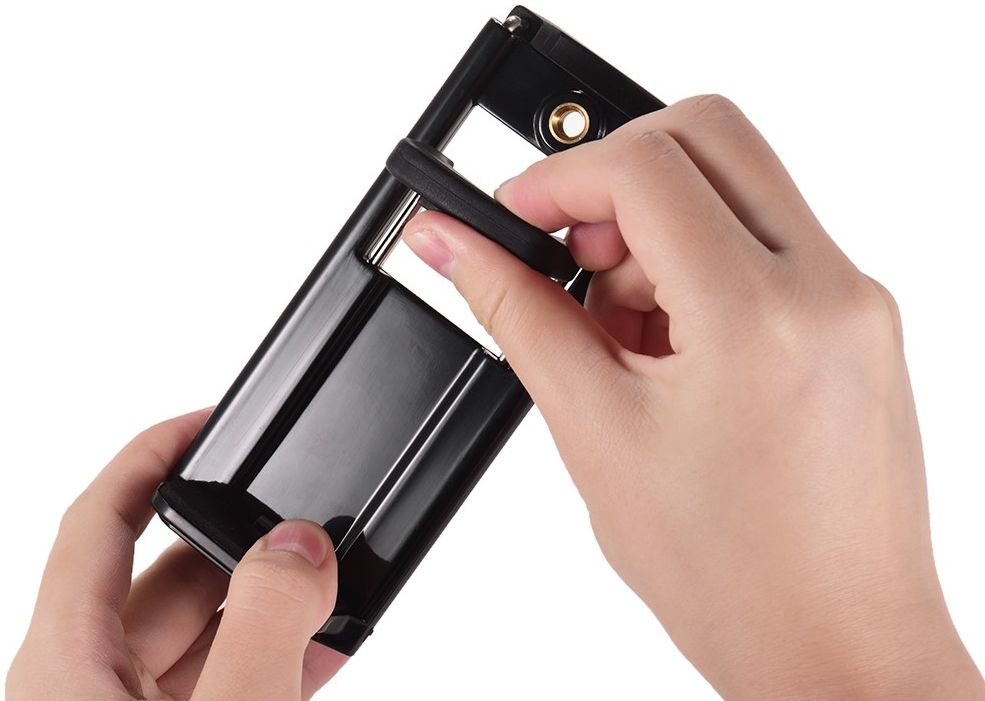 Telefoon en Tablet Houder Adapter voor Tripod en Selfiestick Zwart afbeelding 8