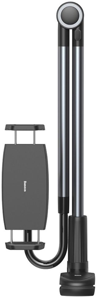 Baseus 360° Verstelbare Tablet en Telefoonhouder Bureau en Bed Grijs afbeelding 2
