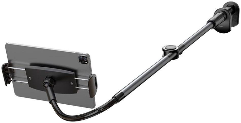 Baseus 360° Verstelbare Tablet en Telefoonhouder Bureau en Bed Grijs afbeelding 9