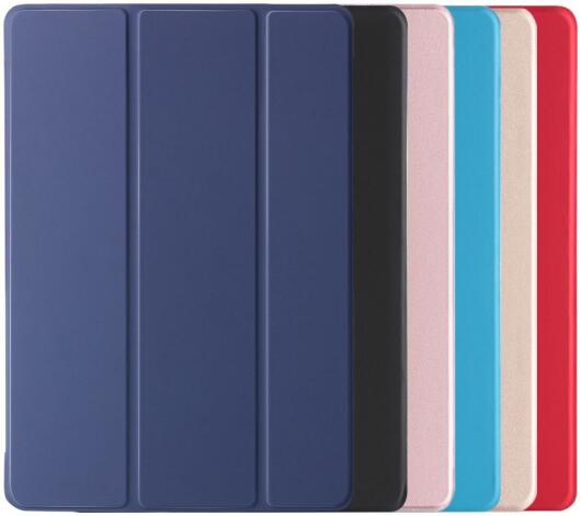 iPad 10.2 2019 / 2020 / 2021 Tri-Fold Book Case met Standaard Blauw afbeelding 9
