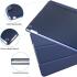 iPad 10.2 2019 / 2020 / 2021 Tri-Fold Book Case met Standaard Blauw afbeelding 4