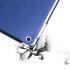 iPad 10.2 2019 / 2020 / 2021 Tri-Fold Book Case met Standaard Blauw afbeelding 7