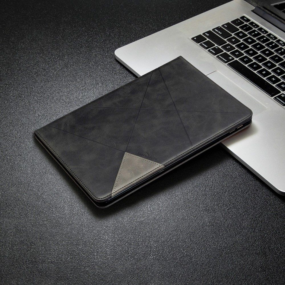 Apple iPad 10.2 2019 / 2020 / 2021 Stand Hoes Geometrie Zwart afbeelding 4