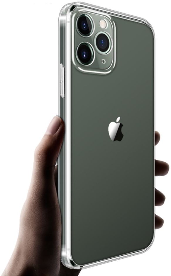 Apple iPhone 12 Pro Max Hoesje Dun TPU Transparant afbeelding 3