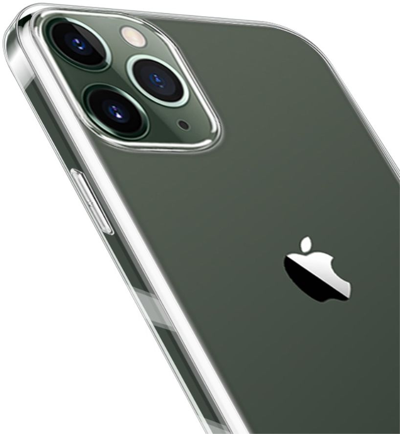 Apple iPhone 12 Pro Max Hoesje Dun TPU Transparant afbeelding 4