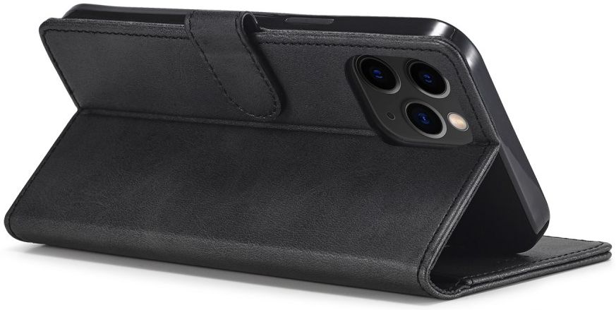 LC.IMEEKE Apple iPhone 12 Mini Hoesje Portemonnee Book Case Zwart afbeelding 6