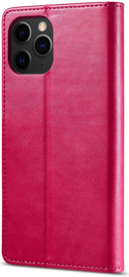LC.IMEEKE Apple iPhone 12 Mini Hoesje Portemonnee Book Case Rood afbeelding 2