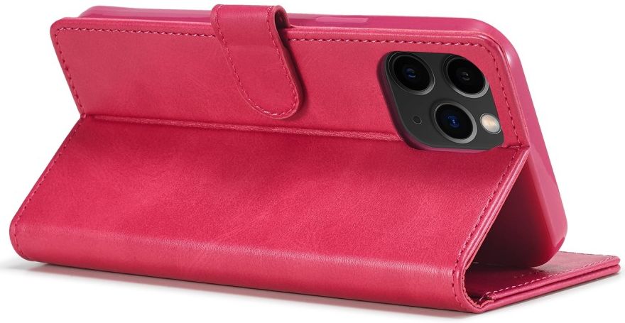 LC.IMEEKE Apple iPhone 12 Mini Hoesje Portemonnee Book Case Rood afbeelding 6