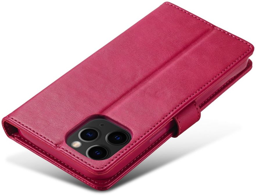 LC.IMEEKE Apple iPhone 12 Mini Hoesje Portemonnee Book Case Rood afbeelding 7