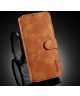 DG Ming Apple iPhone 12 Mini Hoesje Retro Wallet Book Case Bruin