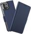 Apple iPhone 12 Mini Hoesje Kunstlederen Book Case Blauw afbeelding 1