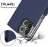 Apple iPhone 12 Mini Hoesje Kunstlederen Book Case Blauw afbeelding 8