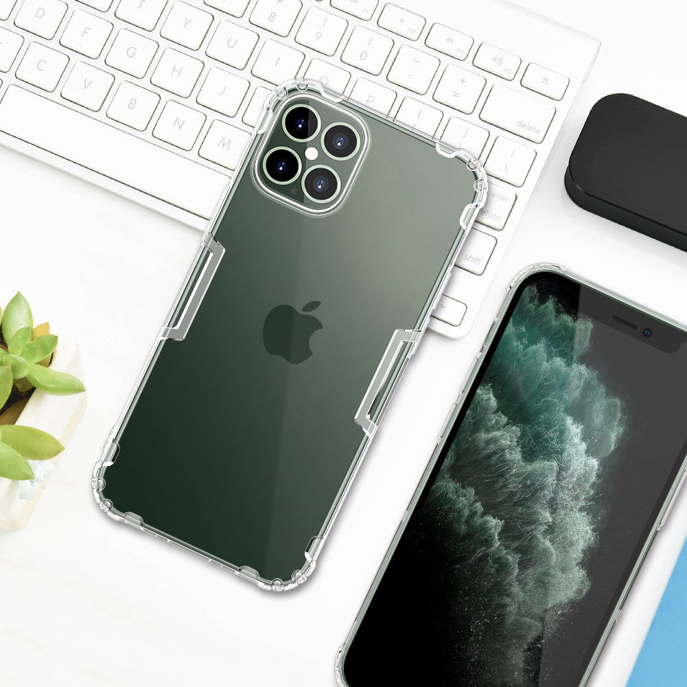 Nillkin Apple iPhone 12 Pro Max TPU Hoesje Transparant/Wit afbeelding 15