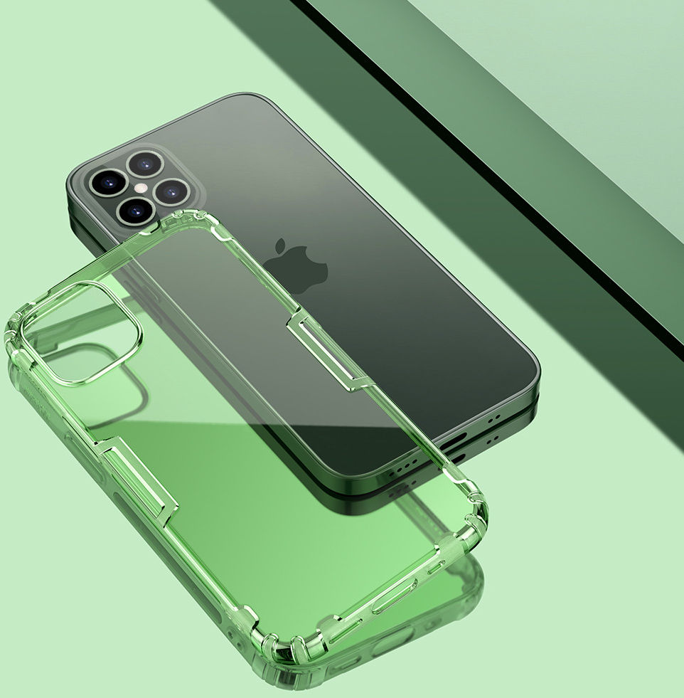 Nillkin Apple iPhone 12 Pro Max TPU Hoesje Transparant/Wit afbeelding 9