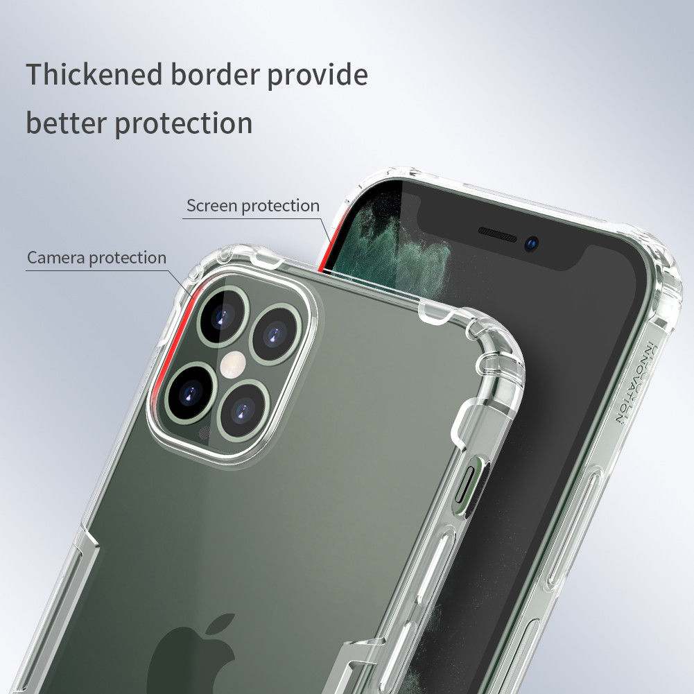 Nillkin Apple iPhone 12 Pro Max TPU Hoesje Transparant/Wit afbeelding 10