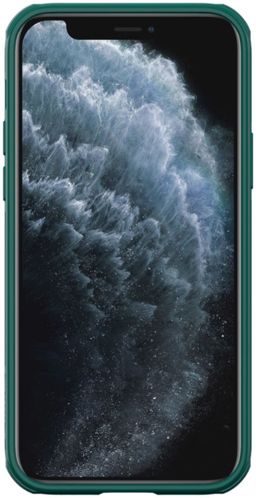 Nillkin CamShield Apple iPhone 12 / 12 Pro Hoesje Camera Slider Groen afbeelding 2