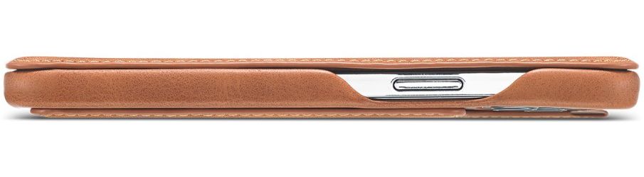 LC.IMEEKE Apple iPhone 12 / 12 Pro Hoesje Retro Portemonnee Bruin afbeelding 6