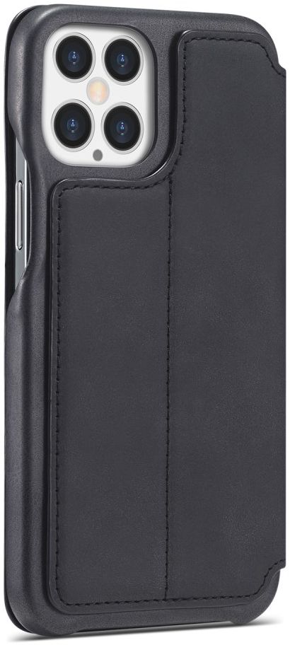 LC.IMEEKE Apple iPhone 12 Pro Max Hoesje Retro Portemonnee Zwart afbeelding 4