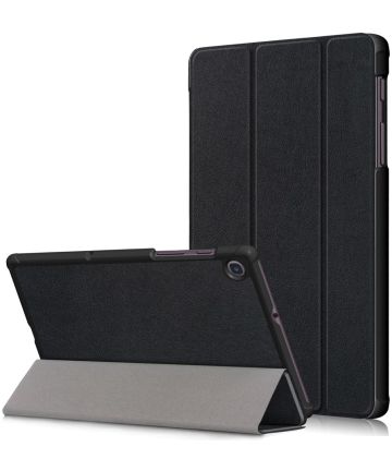 Samsung Galaxy Tab A 8.4 (2020) Tri-Fold Hoes Zwart Hoesjes