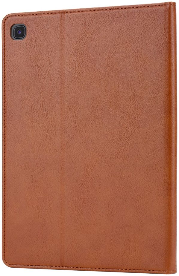 Samsung Galaxy Tab A 8.4 (2020) Portemonnee Tri-Fold Hoes Bruin afbeelding 2