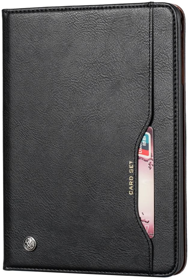 Samsung Galaxy Tab A 8.4 (2020) Portemonnee Tri-Fold Hoes Zwart afbeelding 1