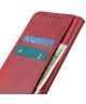 Samsung Galaxy M31s Hoesje Portemonnee Splitleer Rood