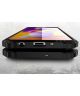 Samsung Galaxy M31s Hoesje Shock Proof Hybride Back Cover Zwart