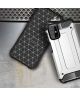 Samsung Galaxy M31s Hoesje Shock Proof Hybride Back Cover Lichtblauw
