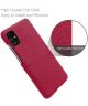 Samsung Galaxy M31s Stof Hard Back Cover Rood