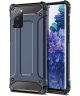 Samsung Galaxy S20 FE Hoesje Shock Proof Hybride Backcover Donkerblauw