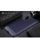 Samsung Galaxy S20 FE Hoesje Geborsteld TPU Back Cover Blauw