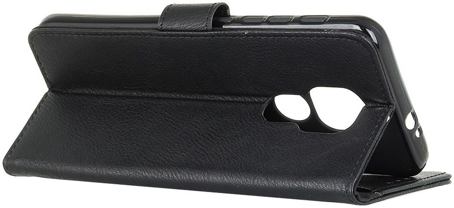 Motorola Moto G9 Play / Moto E7 Plus Hoesje Portemonnee Vintage Zwart afbeelding 5