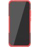 Xiaomi Redmi 9C Robuust Hybride Hoesje Rood
