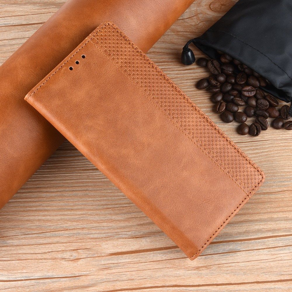 Xiaomi Redmi 9C Retro Portemonnee Hoesje Bruin afbeelding 11
