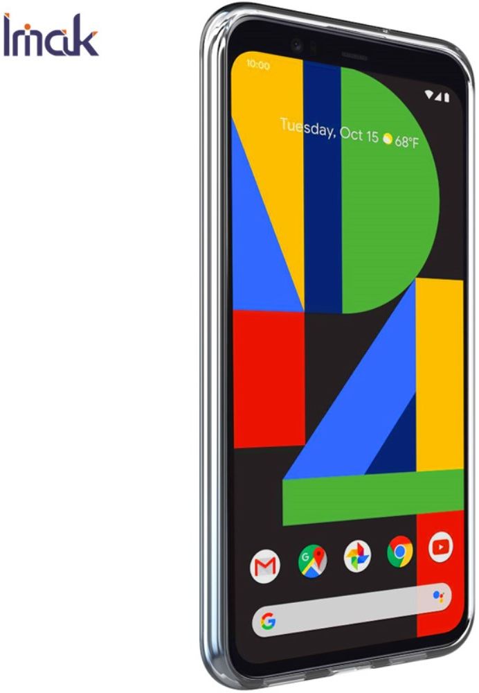 IMAK UX-5 Google Pixel 4A 5G Hoesje Flexibel en Dun TPU Transparant afbeelding 5