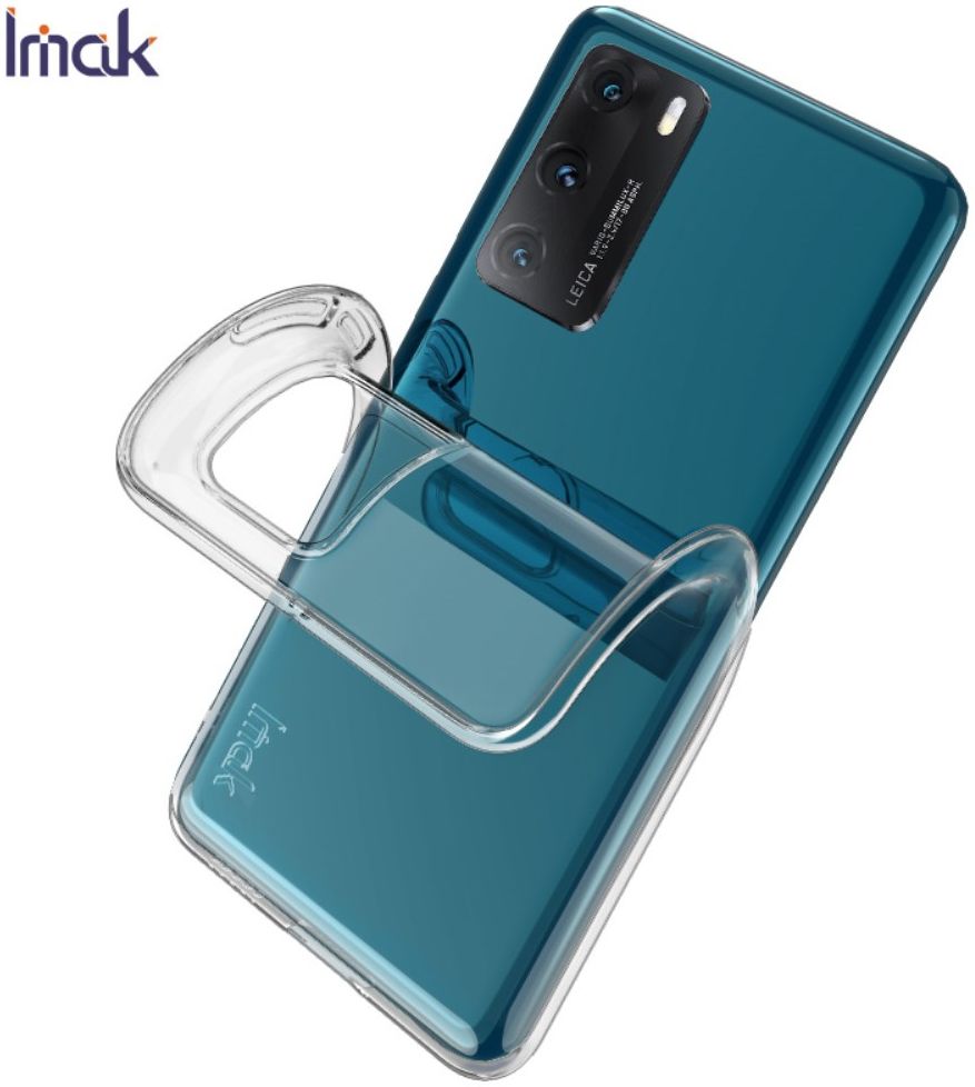 IMAK UX-5 Series Google Pixel 5 Hoesje Flexibel TPU Transparant afbeelding 2