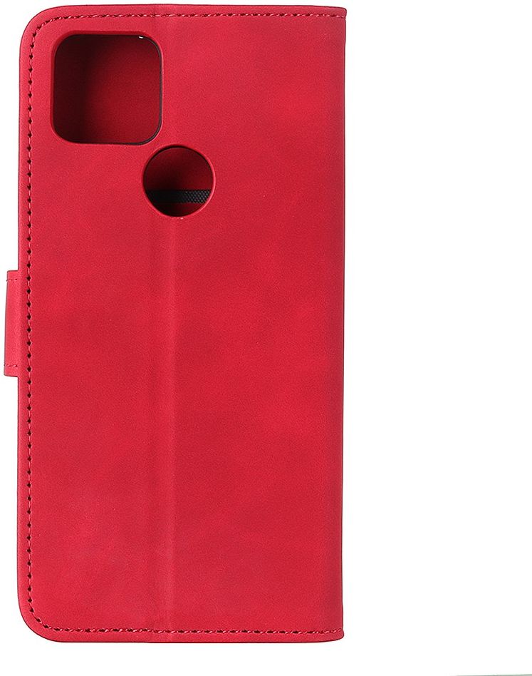 Google Pixel 5 Hoesje Vintage Wallet Rood afbeelding 3