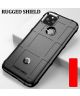 Google Pixel 5 Hoesje Shock Proof Rugged Shield Zwart