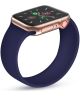 Geschikt voor Apple Watch 41MM / 40MM / 38MM Bandje Solo Loop Blauw (Maat: S)