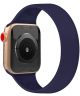 Geschikt voor Apple Watch 41MM / 40MM / 38MM Bandje Solo Loop Blauw (Maat: S)