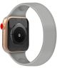 Apple Watch 45MM / 44MM / 42MM Bandje Solo Loop Siliconen Grijs (Maat: S)